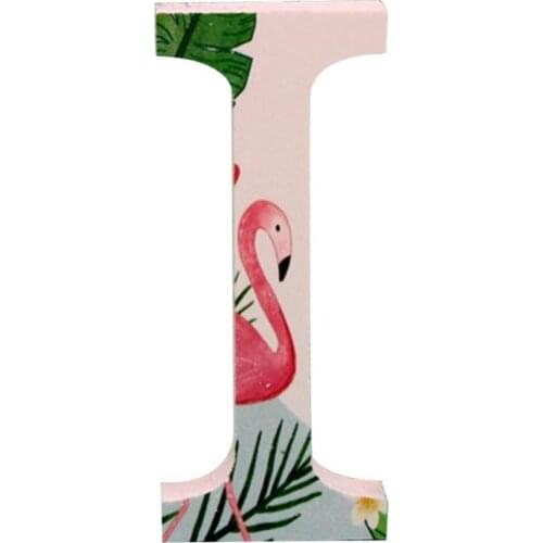 80% Hot Sale A to Z Creative Tropical Plant Wooden English Alphabet Home Wedding Party Decor