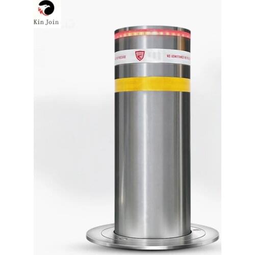 Retractable Semi Automatic Hydraulic Lifting Bollard Barrier Rising Road Blocker for Access 1 motor/PCS