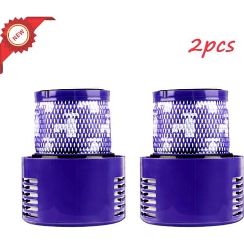 2PCS Washable Big Filter Unit For Dyson V10 Sv12 Cyclone Animal Absolute Total Clean Cordless Vacuum Cleaner, Replace Filter