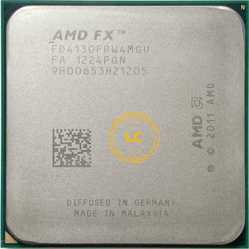 AMD FX-Series FX-4130 FX 4130 3.8 GHz Quad-Core CPU Processor FD4130FRW4MGU Socket AM3