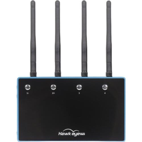 Hawk eye fpv four 5.8G receivers with HDMI and TV Dual Way output for Racing