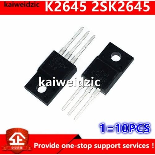 Kaiweikdic New imported original 2SK2645 K2645 600V 9A TO-220F Liquid crystal power switch MOS FET Integrated circuit
