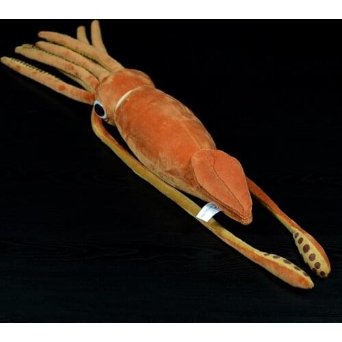 New Cute Giant Squid Stuffed Plush Toy Atlantic giant Squid Doll Animals Simulation Real Life Architeuthis dux Soft Kids Gift