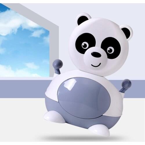 New Baby Potty Toilet Bowl Cute Cartoon Training Pan Toilet Seat Children Bedpan Portable Urinal Comfortable Backrest Pot