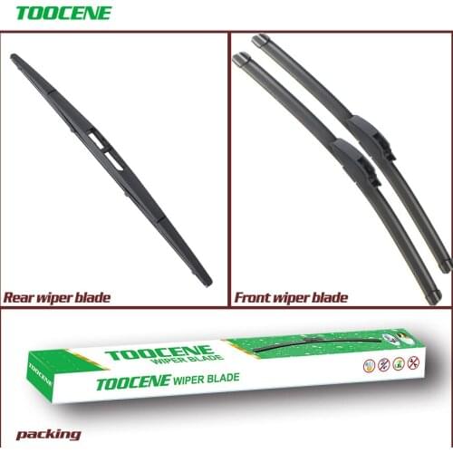 Front and Rear Wiper Blades For Acura TSX 2004-2008. windshield Windscreen Wipers Car Accessories 26"+16"+12"