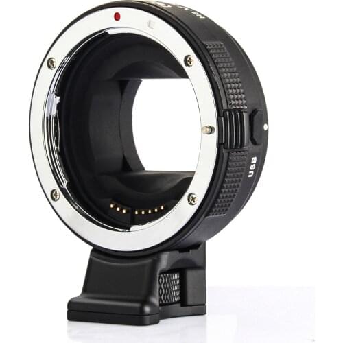 Commlite EF-E HS Electric Lens Mount Adapter Ring AF Auto Focus Aperture Lens Adapter for Canon Sony A9 A7RIII A6500 camera