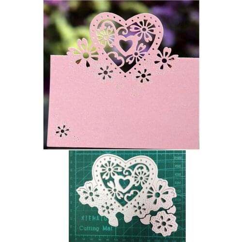 Craft dies metal cutting dies cut die flower heart decoration Scrapbook dies crafts paper knife mould blade punch stencils dies