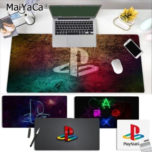 MaiYaC game PlayStation Custom Skin Rubber PC Computer Gaming mousepad Size for CSGO Game Player Desktop PC Computer Laptop