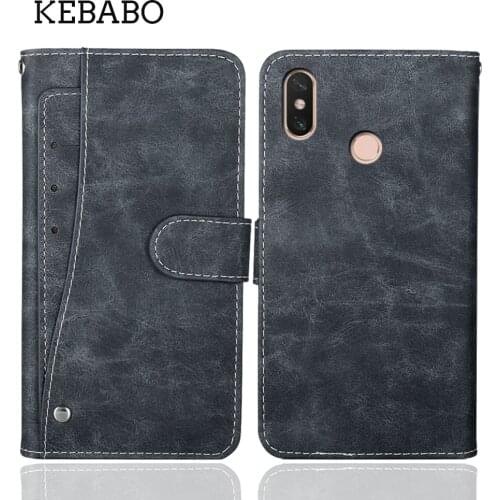 Luxury Wallet Case For Xiaomi Mi Max 3 2 Case Flip Leather Vintage Business Protective Phone Cover Card Solts