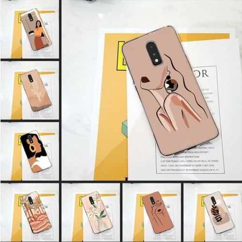 Art Girl Aesthetic Phone Case Silicone For OnePlus 7 7 Pro 6 6T 5 5T 3 3T Soft Back Cover For One Plus 3 3T 5 5T 6 6T 7 7 Pro