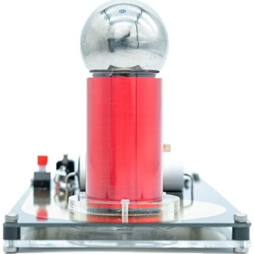 Ultra-mini artificial lightning generator Tesla coil high efficiency scientific experimental equipment