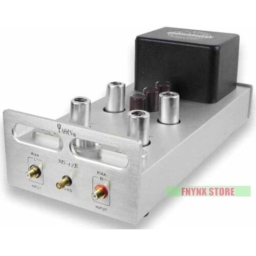 YAQIN MS-12B 12AX7 LP player MM RIAA Valve Integrated Vacuum Tube Preamplifier 12AX7