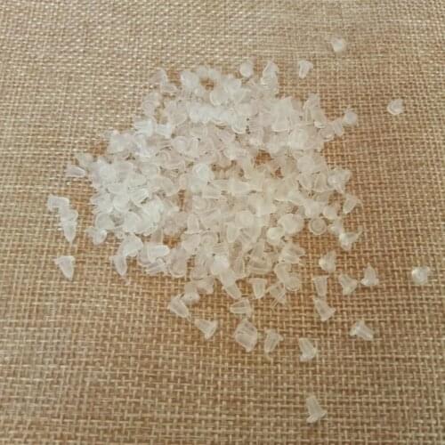 50000pcs Plastic Earring Back Plug Cap Earrings Jewelry Accessories Bullet Plastic Ear Plugging/blocked DIY Jewelry Accessories
