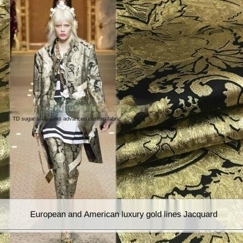 Metal wire jacquard jacquard dress, windbreaker jacket, suit garment fabric, sewing fabric factory shop is not out of stock
