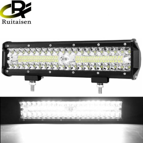 12 Inch 240W LED Work Light Bar Spot Flood Combo Beam for Offroad 4x4 JEEP SUV ATV Truck Fog Lamp Driving Light 12V 24V White
