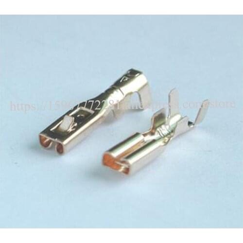 Free shipping 100PCS terminal male female Connector cable housing Connector automotive plug DJ621-A2.8*0.5A H:2.0,W:3.87,L:15.3