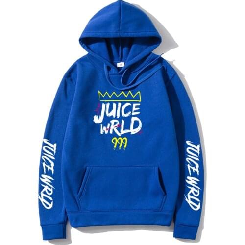 2020 blue black white red J UICEWrld hoodie sweatshirt juice wrld juice wrld juicewrld trap rap rainbow glitch juice world Hoody