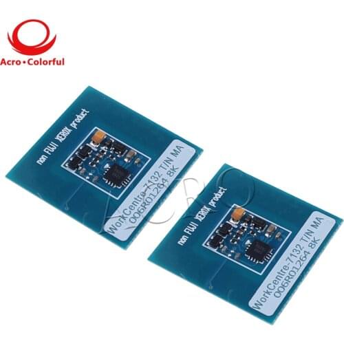 3 sets 006R01319 006R01273 006R01272 006R01271 toner reset chip for Xerox WorkCentre 7132 7232 7242 WC 7132 laser printer