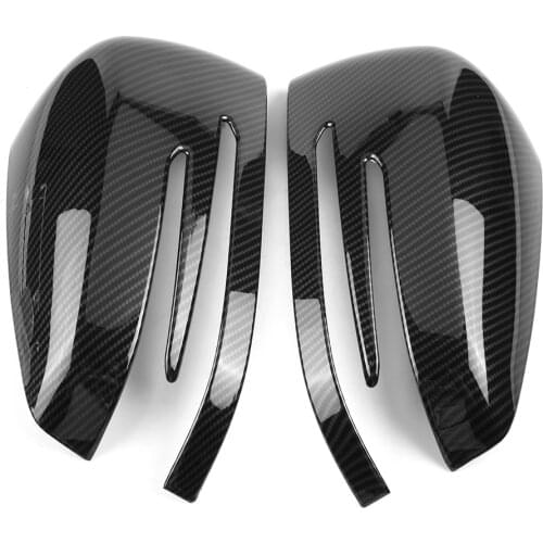 Side Rearview Mirror Cap Cover Trim for Mercedes Benz A B C E S GLA CLA GLK Class W176 W204 W212 W221 W246 C117 X204 X156