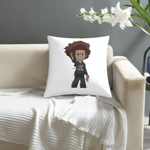 The Boondocks pattern print Cushion Cover Decorative Pillowcase Chair Seat Square Car Pillow Cover Home Living Textile