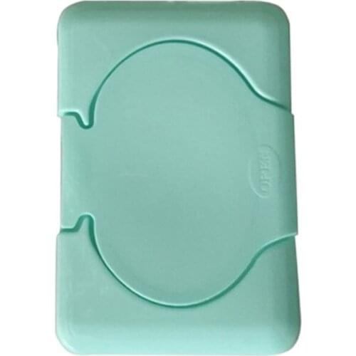 Wipes Dispenser Tissue Storage Box Case Wet Wipes Dispenser Holder with Lid for Countertops Desk 85AC