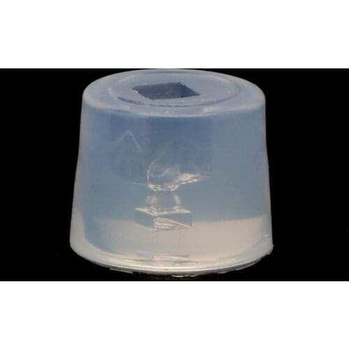 DIY Small Perfume Bottle Pendant 3D Silicone Resin Molds Mini Wine Bottle UV Epoxy Resin Mold Jewelry Making Tools