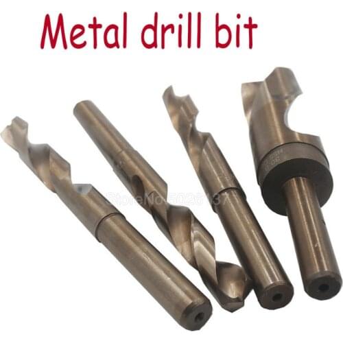 HSS-6542 1/2 Shank Twist Drill Bit Wood Metal Hole Drilling Gun Power Carbide Alloy Steel Stainless Straight Handle Tool