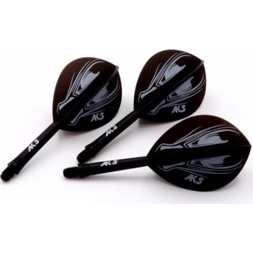 CUESOUL Rost Integrated Dart Shaft and Flights Pear-Teardrop Shape,Set of 3 pcs