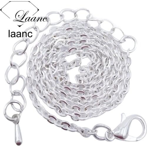 Серебряные цепочки Laanc China At AliExpress