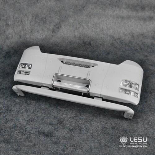 LESU Metal Front Lower Bumper for 1/14 TAMIYA RC MAN TGX Tractor Truck DIY Model Car