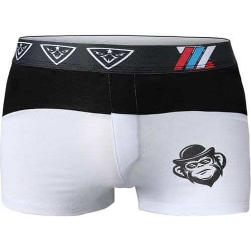 Men arrow cotton boxer sport sexy adult underwear