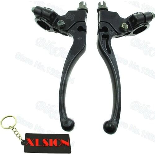 Motorbike Brake Left Right Hand Brake Levers Set 47cc 49cc Baja 2 Stroke Engine ATV Quad Go Kart Dirt Pocket Mini Bike Parts