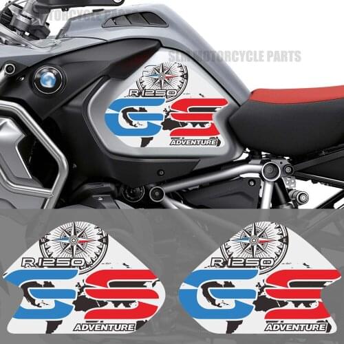 Motorcycle Body Gas Fuel Oil Tank Pad Protector Stickers Decals fit For BMW R1250GS R1250 1250 GS ADV adventure