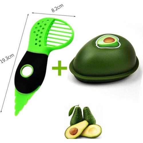 Avocado Slicer Peeler Pulp & Fresh-Keeping Portable Creative Cover Fruit Tools Frutero 2021 Kitchen Gadget Inteligentes