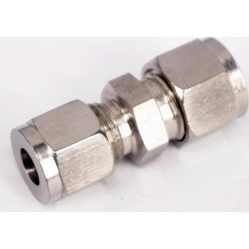 Fit Tube O/D 8mm To 10mm Reducer 304 Stainless Steel Sleeve Ferrule Pneumatic Connector Adapter