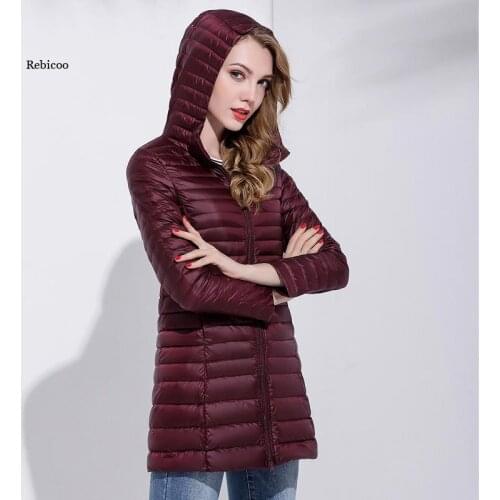 Женские легкие пуховики Rebicoo China At AliExpress