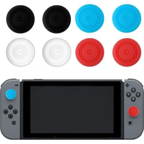 Silicone Thumb Stick Grip Cap Gamepad Analog Joystick Cover Case For Nintend Switch Lite NS Mini Controller Joy-Con ThumbStick