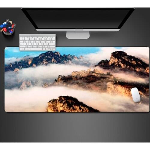 Unique Creative Mousepad Advanced Chinese Landscape Best-selling Natural Rubber Game Mouse Pad Best Office Computer Keyboard Mat
