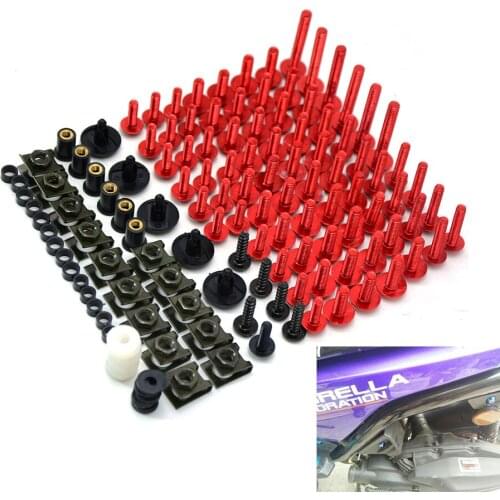 Universal accessories Motorcycle Screws Vehi Bolts Vehicle screw For SUZUKI GSF 600 Bandit S-X tmax 530 500 MT-01 MT-07 ABS MT-0