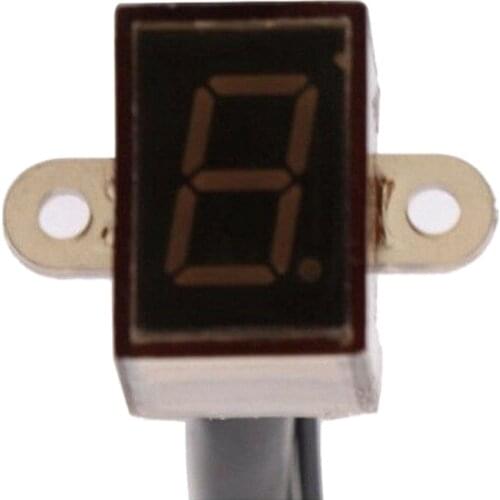 Green Led Universal N-6 Digital Gear Indicator Motorcycle Display Shift Lever Sensor Motorbike Accessories