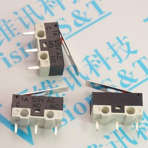 30pcs/Micro switch Belt Handle 3 Pin Mouse switch 1A 125V