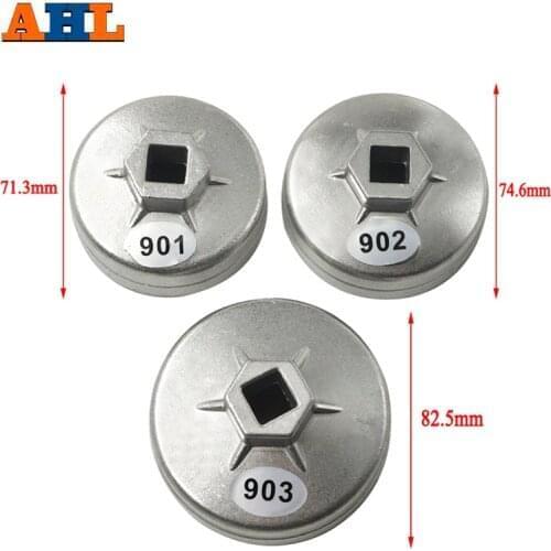 901 902 903 Cap Oil Filter Wrench 1/2" Square Drive Oil Filter Removel Tools Filter Socket Wrench Spanner Hand Tool