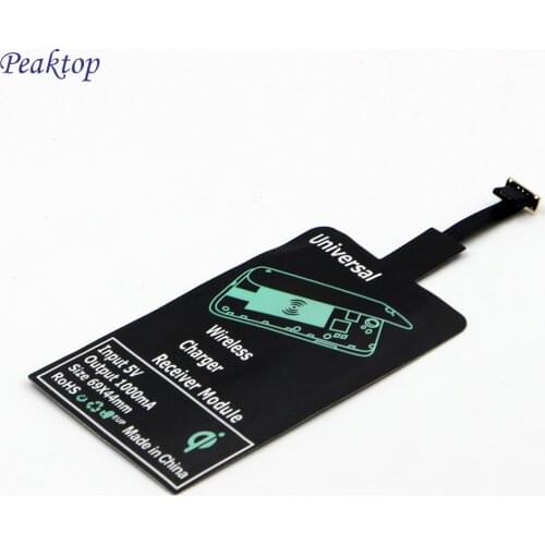 Android Micro USB Universal Qi Wireless Charger Receiver Charging Adapter Receptor Receiver Pad Coil Chip For Samsung HUAWEI