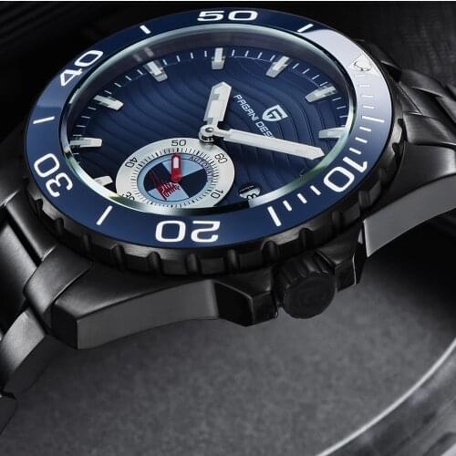 PAGANI DESIGN Mechanical Wristwatch Luxury Mens Automatic Watches Sapphire Glass Clock Stainless Steel Sports Waterproof Watch