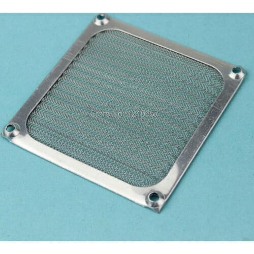10 Pieces lot Aluminum Dustproof Filter Dust Mesh Strainer For 80mm PC Computer Cooling Fan