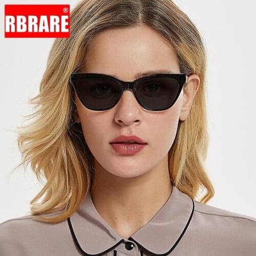 RBRARE Small Cat Eye Sunglasses Women Vintage Luxury Brand Sunglasses Women High Quality Glasses Luxury Oculos De Sol Feminino