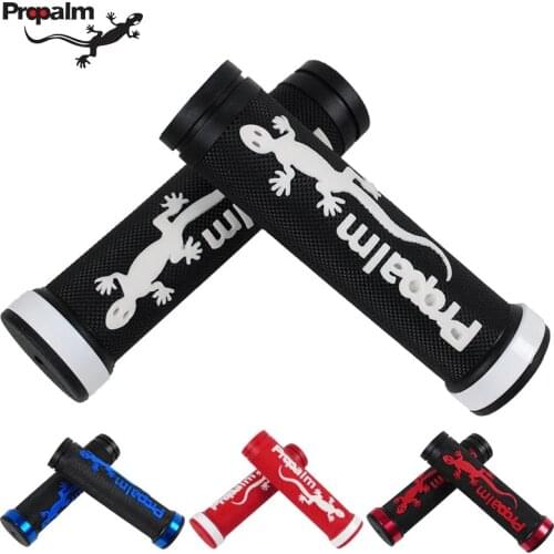 Propalm No Lock Handle Grips For Bicycle MTB Road Bike Handlebar Bicycle Grip Bike Aluminum Alloy + TPR Rubber Bicycle Parts