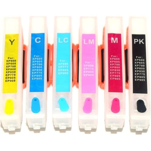 T24XL T2431-T2436 Refill Ink Cartridge with ARC Chip for Epson Expression Photo xp-850 xp-750 xp-760 xp-860 xp-950 xp-960 xp-55