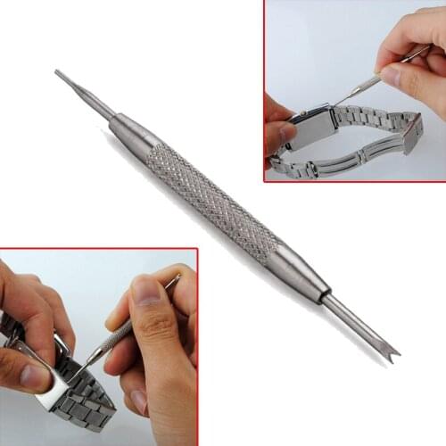 High Quality 2pcs Hot Selling Durable Watch for Band Strap Spring Bar Pin Link Repair Adjust Remover Tool Stainless Steel New