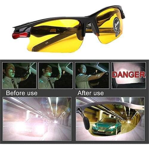 1@# Sunglasses Goggles Eyewear Night Vision Drivers Goggles Interior Accessory Protective Gears New Driving Anti-Glare Polarized